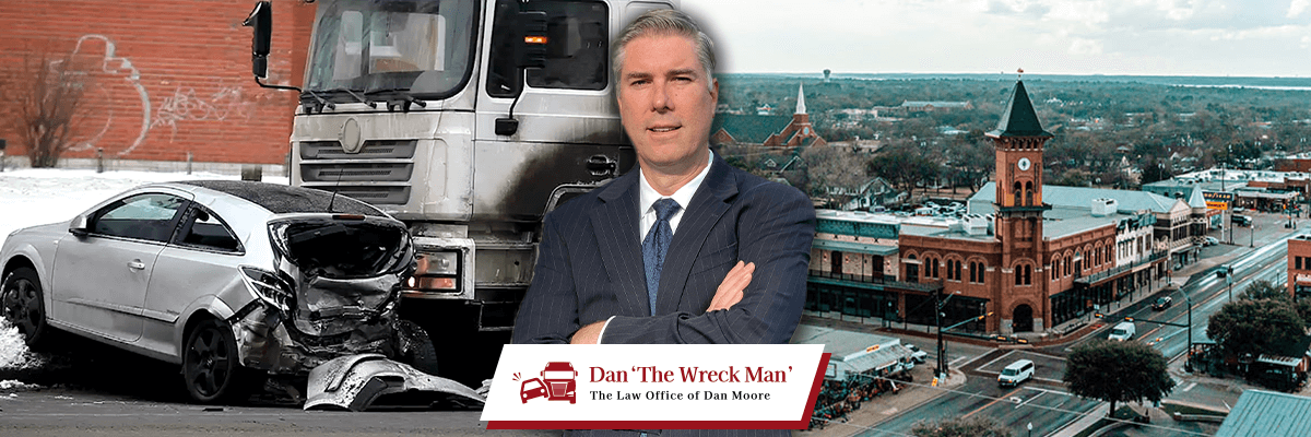 Grapevine Car & Truck Accident Lawyer - Dan 'The Wreck Man' - The Law Office of Dan Moore