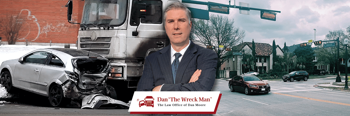 University Park Car & Truck Accident Lawyer | Dan 'The Wreck Man' | The Law Office of Dan Moore